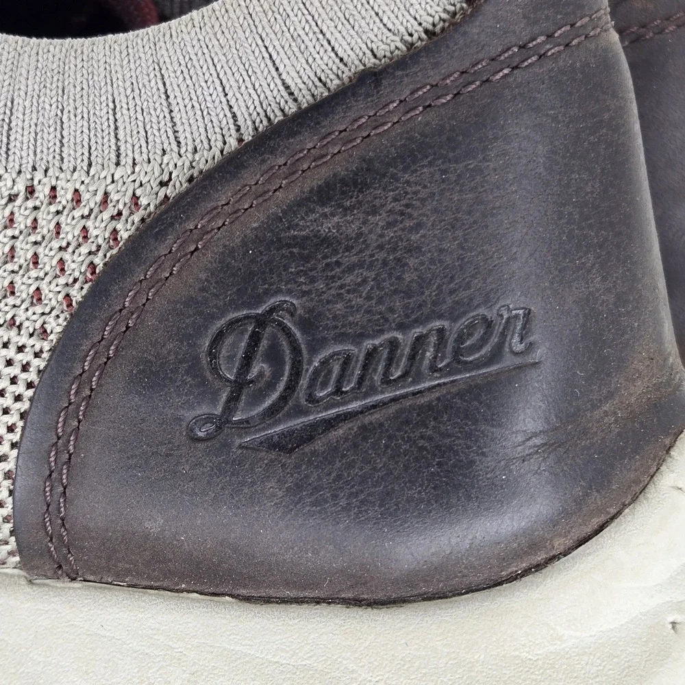 Danner Men's 10 D Caprine Low Vibram Hybrid Hiking Shoes Boots‎ Rock ridge Sable
